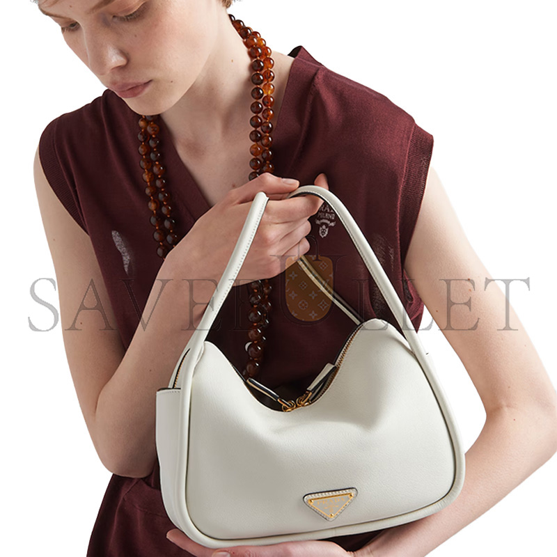 Pra*a darling leather handbag 1ba451 (25*18*10.5cm)